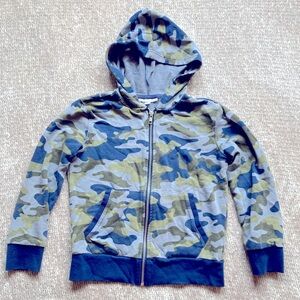 Camo Print Hoodie Sweatshirt Rockets Of Awesome Navy Blue‎ Olive Green 7